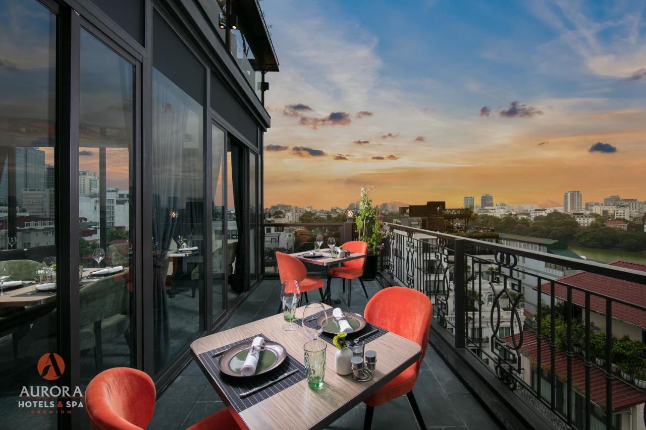 Aurora Premium - A Lifestyle Hotel Hanoi Luaran gambar