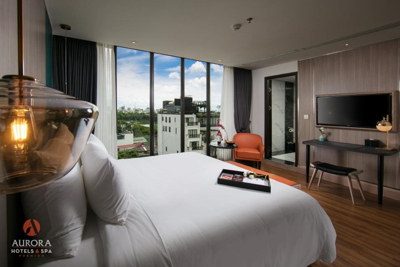 Aurora Premium - A Lifestyle Hotel Hanoi Luaran gambar