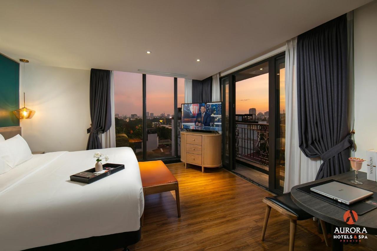 Aurora Premium - A Lifestyle Hotel Hanoi Luaran gambar