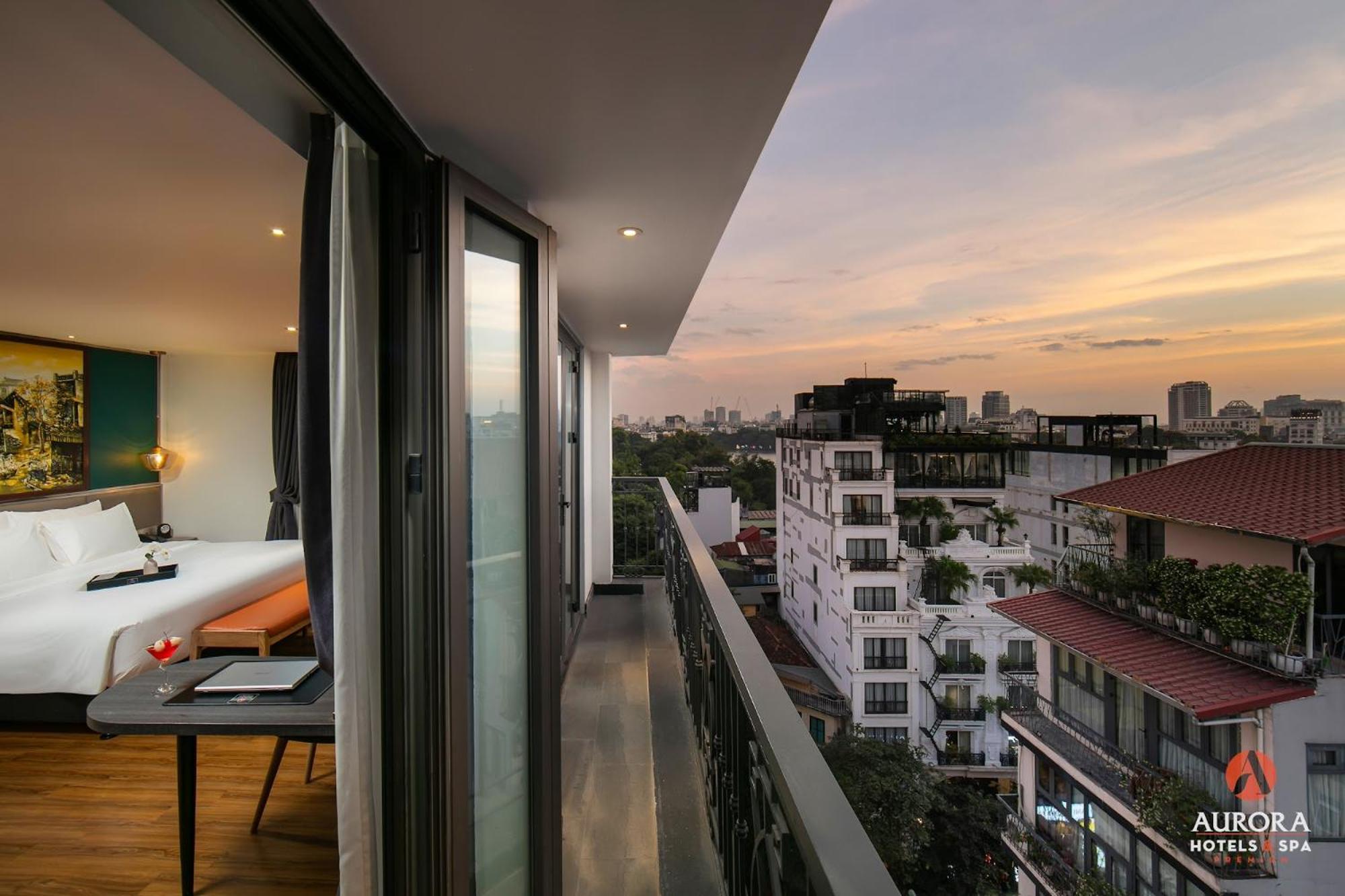 Aurora Premium - A Lifestyle Hotel Hanoi Luaran gambar