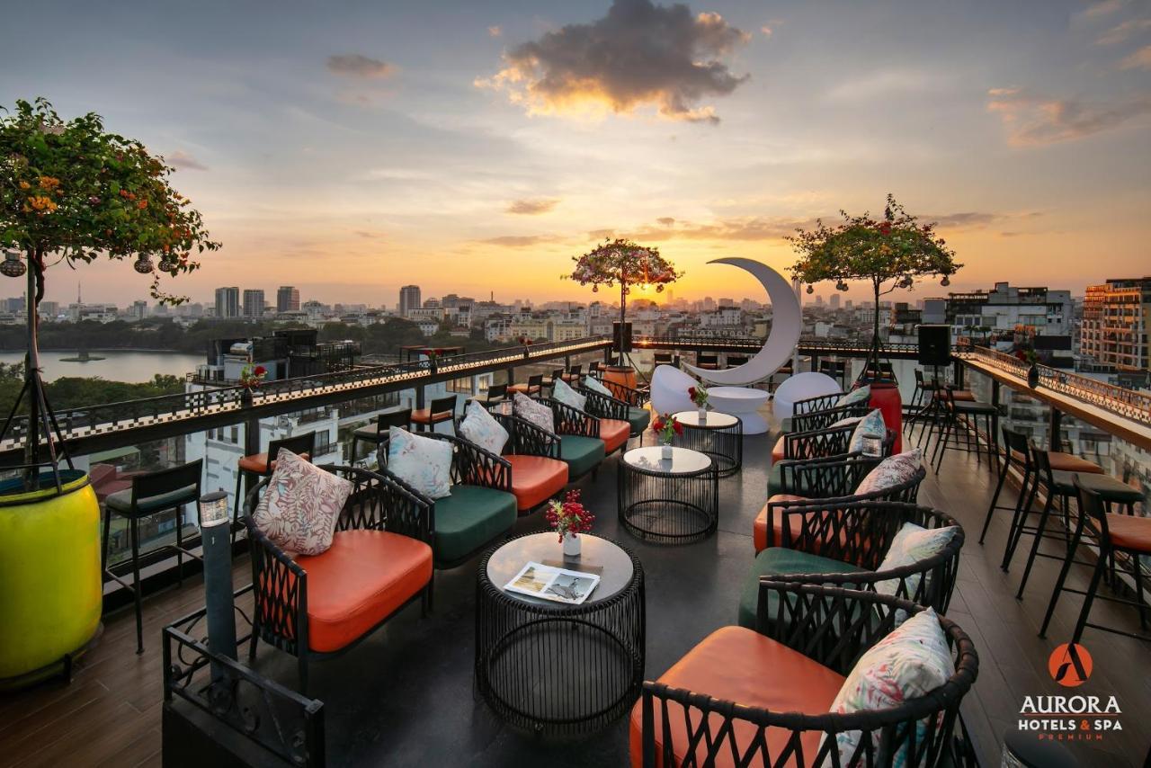 Aurora Premium - A Lifestyle Hotel Hanoi Luaran gambar