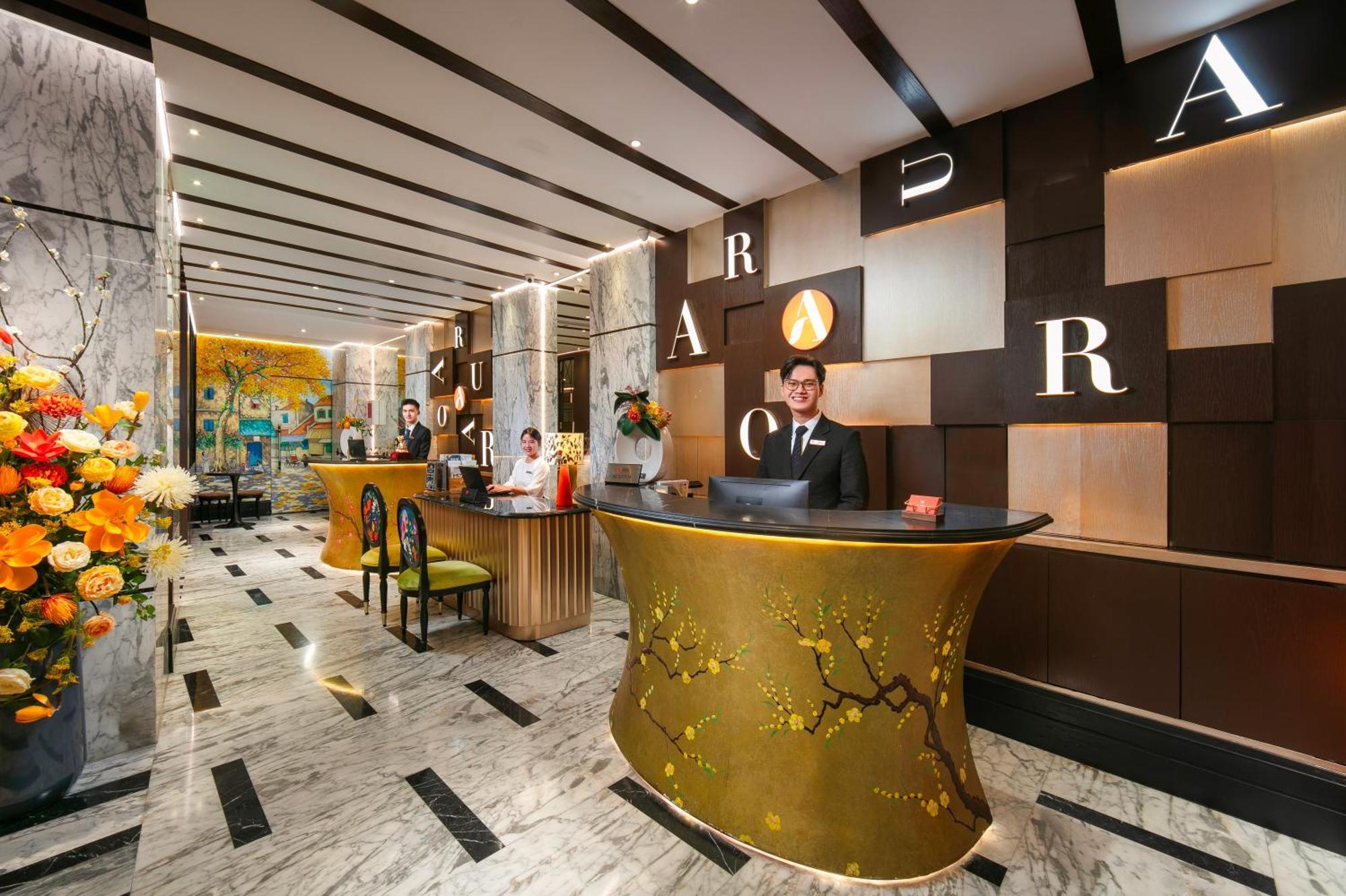 Aurora Premium - A Lifestyle Hotel Hanoi Luaran gambar